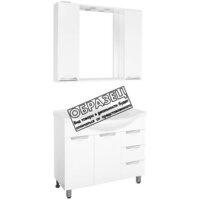 Style Line Тумба под умывальник Жасмин 90 3 ящика (для классической раковины) Image #5