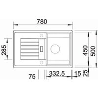 Blanco Zia 45 S 526013 (черный) Image #2
