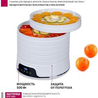 Сушилка для овощей и фруктов Мастерица EFD-5002 - Превью изображения №6 — Интернет-магазин Your Sale
