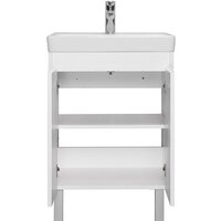 Акватон Тумба с умывальником Сканди Doors 55 1A2788K0SD010 (белый) Image #4