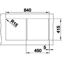 Blanco Favum 45 S 524227 (антрацит) Image #4