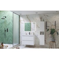 ЗОВ Тумба с умывальником Дион 60 D60LWP0M9003MKV5-OL60 (белый матовый) Image #4