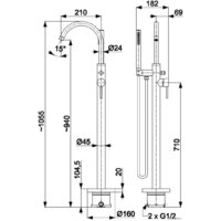 Armatura Moza Gold 5035-510-31 Image #6
