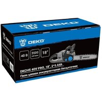 Аккумуляторная пила Deko DKCHS 40V Pro 080-2000 (с 2-мя АКБ) - Превью изображения №5 — Интернет-магазин Your Sale