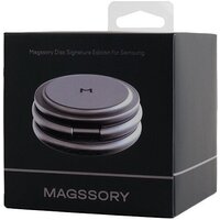Беспроводное зарядное Magssory Disc Signature Edition 3 в 1 для Samsung WCH053 (серый) - Превью изображения №7 — Интернет-магазин Your Sale