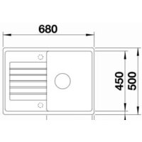 Blanco Zia 45 S Compact 526009 (черный) Image #2