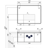 Акватон Тумба под умывальник Шерилл 105 1A206301SH010 Image #2