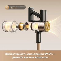 Пылесос Dreame R10s Lite Cordless Vacuum Cleaner VRV80A (черный, с евровилкой) - Превью изображения №11 — Интернет-магазин Your Sale