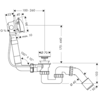 Hansgrohe Exafill 58123000 Image #2