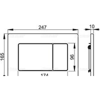 Alcaplast M279S (хром матовый) Image #2