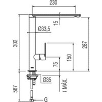 Tres 20044001 хром Image #2