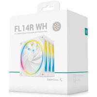Комплект вентиляторов для корпуса DeepCool FL14R WH 3 IN 1 R-FL14R-WHAPN3-G - Превью изображения №6 — Интернет-магазин Your Sale