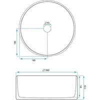 Умывальник Rea Dalia U0601 - Превью изображения №9 — Интернет-магазин Your Sale