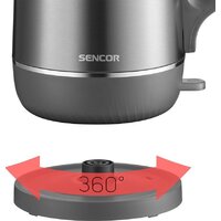 Электрический чайник Sencor SWK 0800GY - Превью изображения №6 — Интернет-магазин Your Sale