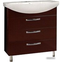 Акватон Ария 80 Н Тумба коричневый (1.A141.3.01A.A43.0)