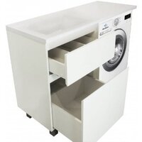 Эстет Тумба Dallas Luxe ФР-00001966 с умывальником Dallas 110 (правая) Image #3