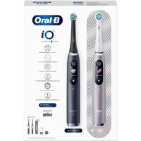 Комплект электрических зубных щеток Oral-B iO 9 DUO (черный оникс, розовый кварц) - Превью изображения №19 — Интернет-магазин Your Sale
