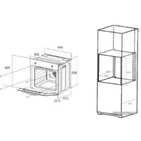 Электрический духовой шкаф MAUNFELD EOEC.586W - Превью изображения №16 — Интернет-магазин Your Sale