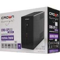 Источник бесперебойного питания CrownMicro CMU-SP650 Combo USB - Превью изображения №5 — Интернет-магазин Your Sale