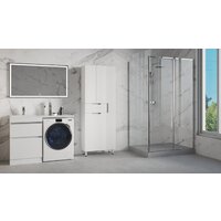 Style Line Тумба под умывальник Оптима 40 2 ящика Plus (напольная) Image #8