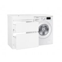 Style Line Тумба под умывальник Оптима 40 2 ящика Plus (напольная) Image #4