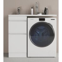 Style Line Тумба под умывальник Оптима 40 2 ящика Plus (напольная) Image #10