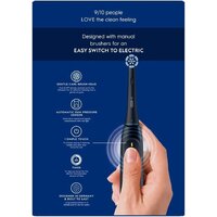 Электрическая зубная щетка Oral-B iO2 Electric Toothbrush with Travel Case (Night Black) - Превью изображения №12 — Интернет-магазин Your Sale