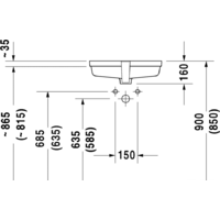 Duravit Vero 48.5x31.5 [0330480000] Image #4