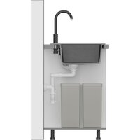 Кухонная мойка Quadron HCQP57850BEZP - Превью изображения №4 — Интернет-магазин Your Sale