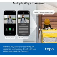 Умный дверной звонок TP-Link Tapo D230S1 - Превью изображения №9 — Интернет-магазин Your Sale