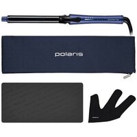Круглая  плойка Polaris PHS 2519Mi (синий) - Превью изображения №6 — Интернет-магазин Your Sale