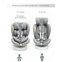 Детское автокресло Amarobaby Champion Isofix AMARO-2008CH-Se (серый) - Превью изображения №3 — Интернет-магазин Your Sale