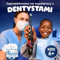 Электрическая зубная щетка Oral-B iO Kids Marvel Spiderman с футляром (черный) - Превью изображения №3 — Интернет-магазин Your Sale