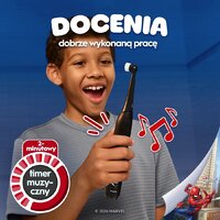 Электрическая зубная щетка Oral-B iO Kids Marvel Spiderman с футляром (черный) - Превью изображения №4 — Интернет-магазин Your Sale