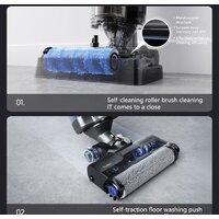 Пылесос Redkey Cordless Wet Dry Vacuum Cleaner W12 Pro (серый) - Превью изображения №11 — Интернет-магазин Your Sale