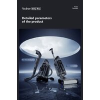 Пылесос Redkey Cordless Wet Dry Vacuum Cleaner W12 Pro (серый) - Превью изображения №12 — Интернет-магазин Your Sale