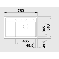 Blanco Zenar XL 6 S Compact (кофе, с клапаном-автоматом) Image #2