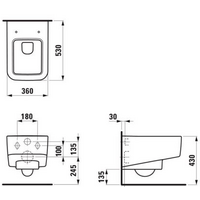 Laufen Pro S [8209620000001] (без сиденья) Image #2