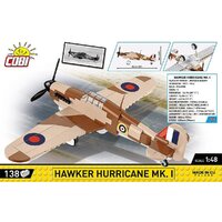 Конструктор Cobi Historical Collection WWII Hawker Hurricane Mk.I - Превью изображения №4 — Интернет-магазин Your Sale