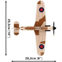 Конструктор Cobi Historical Collection WWII Hawker Hurricane Mk.I - Превью изображения №8 — Интернет-магазин Your Sale