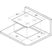 Варочная панель KUPPERSBERG ICS 604 - Превью изображения №4 — Интернет-магазин Your Sale