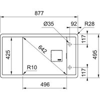 Кухонная мойка Franke Fresno FSG 611-88 114.0740.847 (оникс) - Превью изображения №3 — Интернет-магазин Your Sale