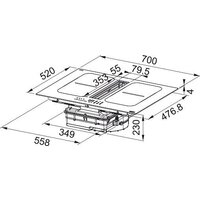 Варочная панель Franke Smart 2gether Black Lines FSM 7081 HI 340.0705.229 - Превью изображения №5 — Интернет-магазин Your Sale