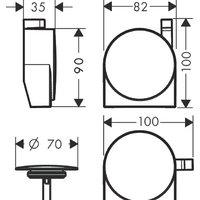 Hansgrohe Exafill S 58117670 Image #2