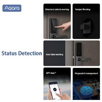 Умный дверной замок Aqara Door Lock A100 Zigbee ZNMS02ES - Превью изображения №7 — Интернет-магазин Your Sale
