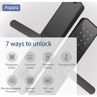 Умный дверной замок Aqara Door Lock A100 Zigbee ZNMS02ES - Превью изображения №3 — Интернет-магазин Your Sale