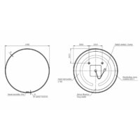 Cersanit Зеркало Eclipse Smart 80x80 64147 Image #6