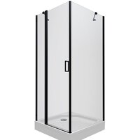 Triton Йота Блэк 90х90 (прозрачное стекло) Image #1