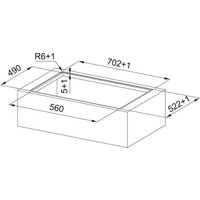 Варочная панель Franke Smart 2gether Black Lines FSM 7081R HI 340.0705.338 - Превью изображения №6 — Интернет-магазин Your Sale