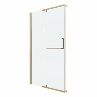 Grossman Pragma 100x195 100.K33.03.100.32.00 (золото сатин/стекло прозрачное) Image #2